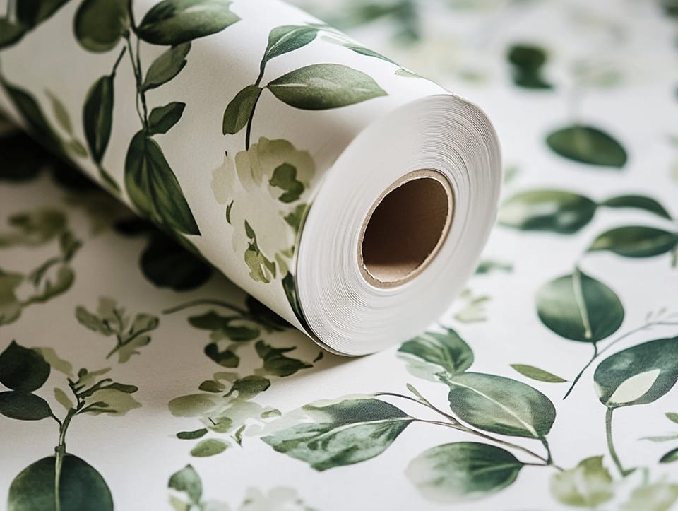 Sustainable wallcovering materials with environmental certifications and green building compliance