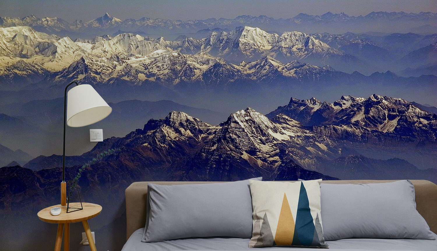 Himalayan Mist Wall Mural Wallpaper | Fine Print NYC